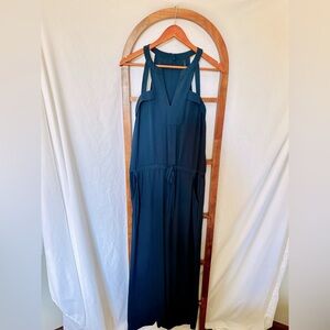 XS BCBG Maxazria Womens Jumpsuit in Navy